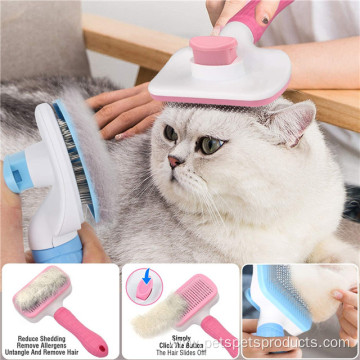 Hair Grooming Slicker Brush Hair Remover Comb Pet